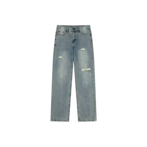 LUCKY BRAND Ностальгический синий Унисекс Джинсы