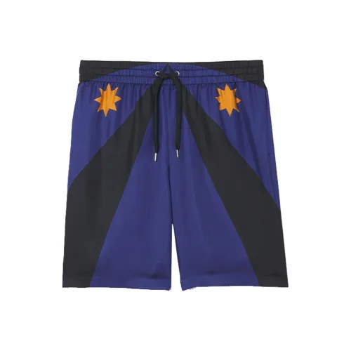 Burberry Повседневные шорты Мужские Яркие Морской синий