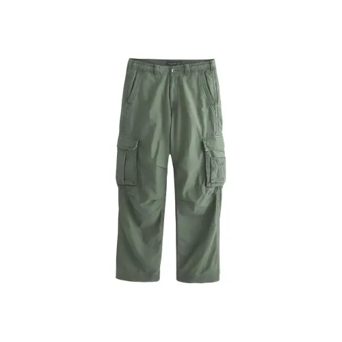 Abercrombie＆Fitch Карго Брюки Мужские Зеленые