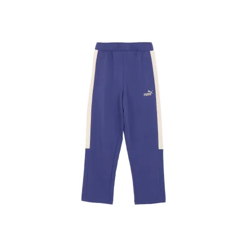 PUMA CORE HERITAGE Повседневные брюки Мужские Кристально-синий