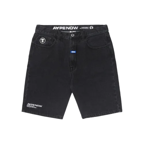 AAPE Мужские джинсовые шорты