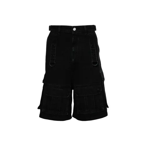 Vetements Черные Мужские Карго Шорты