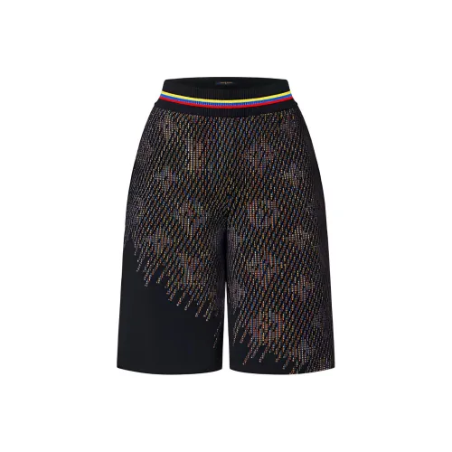 LOUIS VUITTON Повседневные шорты Мужские Черные