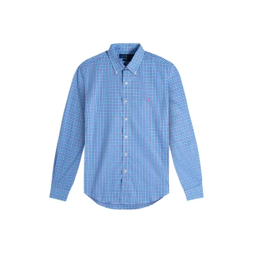 Polo Ralph Lauren Рубашка Мужская Синие Розовые