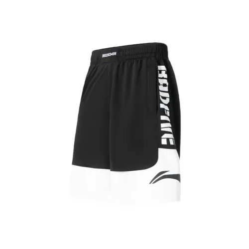 LINING Черный Базовый Белый Мужские Повседневные Шорты