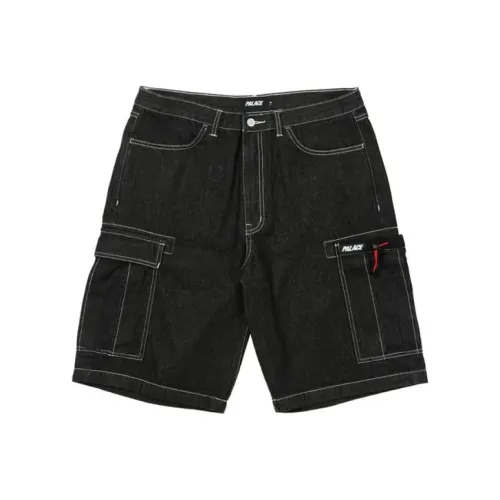 Дворцовый Черный Унисекс Джинсовые шорты