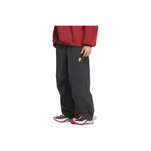 Adidas FOS Ткани вязаные Tracksuit Bottoms Повседневные брюки Мужской Угольно-черный