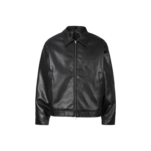 Unblank Кожа Куртка Мужская Черная