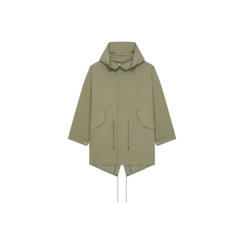 Givenchy PARKA Пальто Мужское Миндально-Зеленый