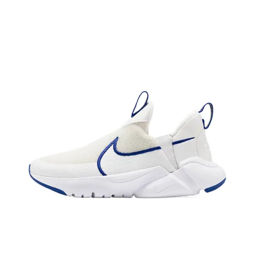 Nike Flex Plus 2 Дышащий Низкий Топ Детские Беговые Кроссовки Mountain Белый Королевский Синий Апельсин Peel Желтый Белый