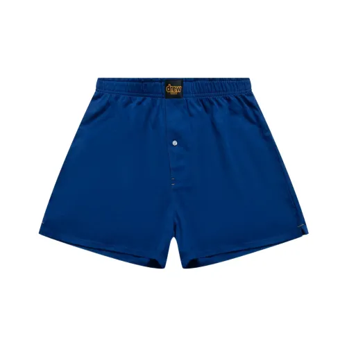 Drew House Letter Logo Series Чернильно-синий Унисекс Повседневные шорты