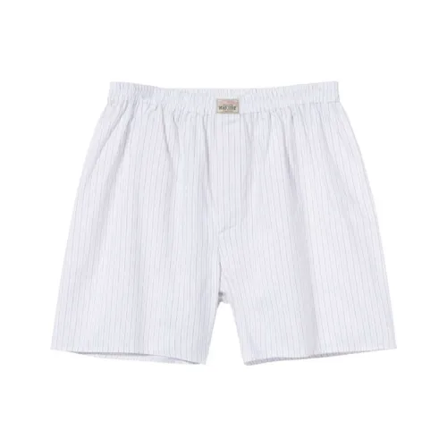 Stussy Белые Унисекс Повседневные Шорты