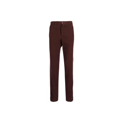 KITON Мужские Повседневные Брюки Красно-Коричневого Цвета