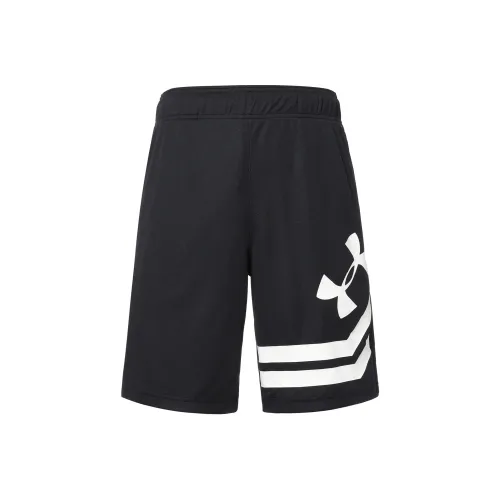 Under Armour Baselin Черные Мужские Повседневные Шорты