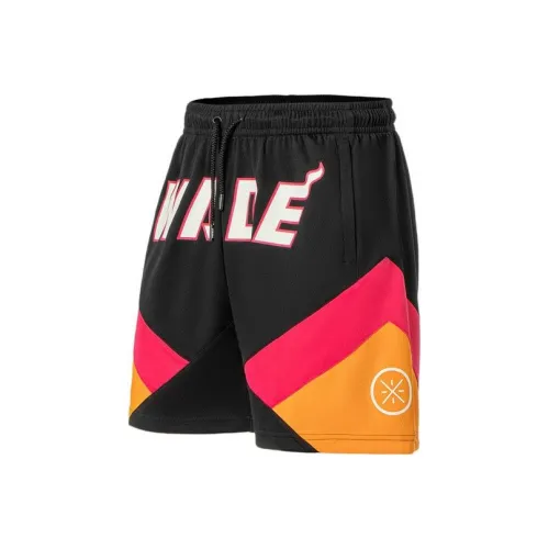 LINING Wade Collection Черный Красный Мужские Повседневные Шорты