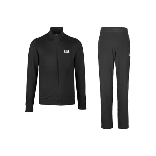 EMPORIO ARMANI EA7 Черная Мужская Повседневная Спортивная Одежда