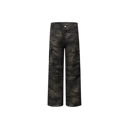 BLACK TO VIBE Карго-брюки Унисекс Камуфляж