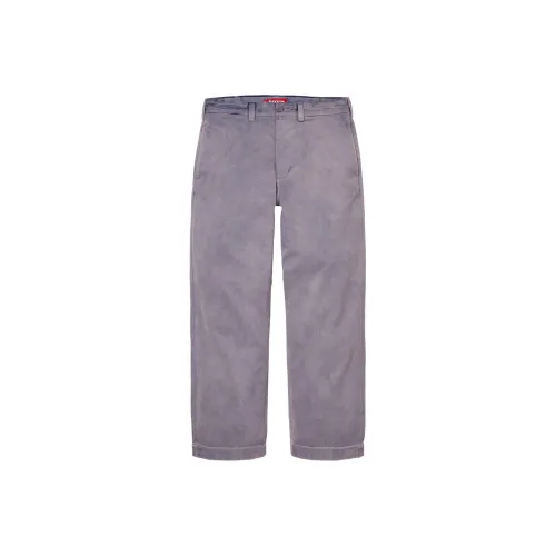 Supreme Унисекс Повседневные Брюки