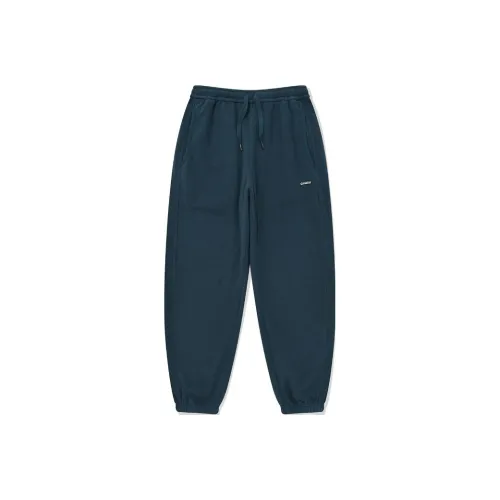 COVERNAT Темно-синий Мужские Повседневные Штаны