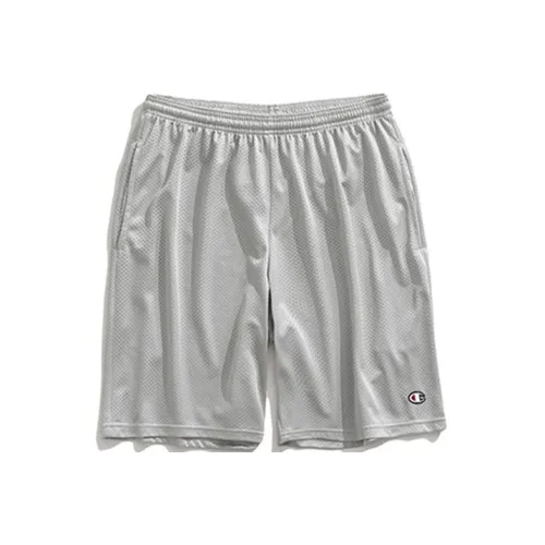 Champion Повседневные шорты версия США унисекс серебристо-серый