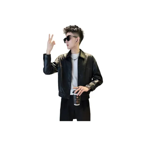 GELANYIFU GL Кожа Куртка Мужская