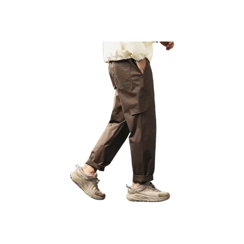 GELANLU Весна Карго Брюки Унисекс Базовый COLORS Черный Серый Белый ETC