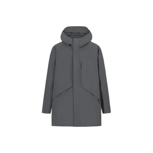 Anta Champion All Weather Series Пуховая куртка Мужская Wind Speed Серый