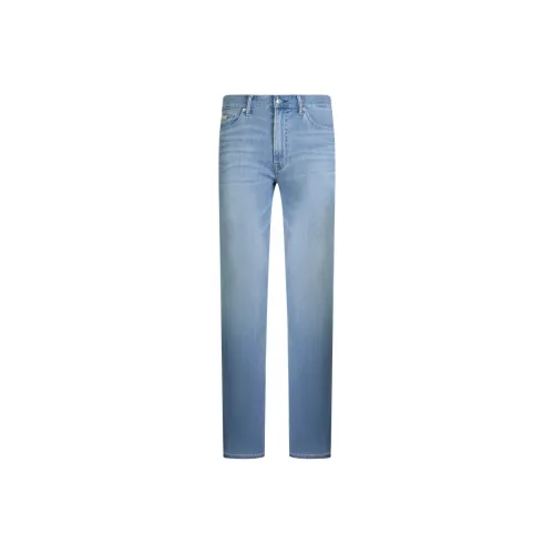 Calvin Klein SS25 0RP Джинсовый Светло-Синий Мужские Джинсы