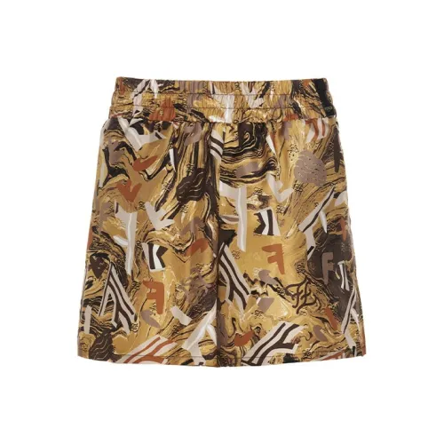 FENDI SS22 Повседневные шорты Мужские Многоцветные
