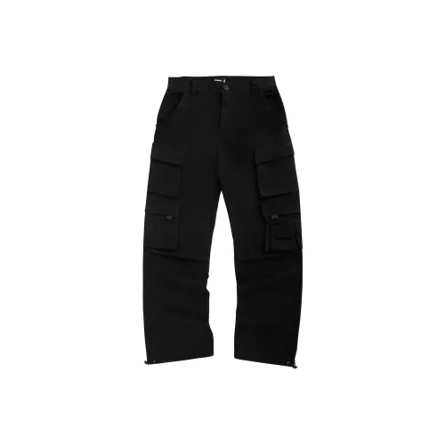 Purey·wr Карго Брюки Унисекс Черный