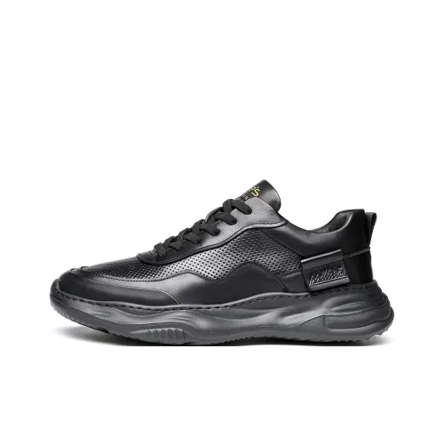 Millies Casual Низкий Топ BLACK CUT Out Мужской