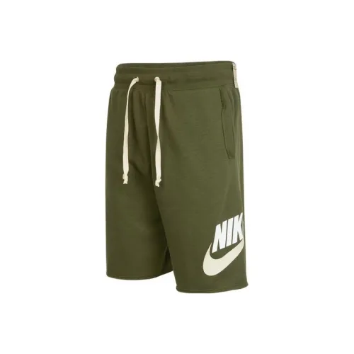 Nike Зеленые Мужские Повседневные Шорты