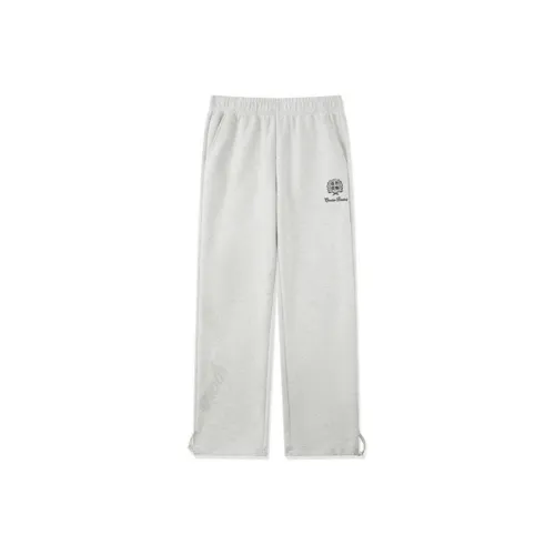 QIAODAN Повседневные брюки Мужские Белый Фотиния Серый