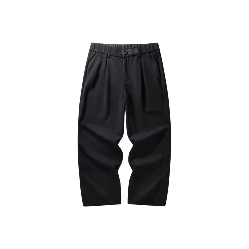 HZWH Мужские Повседневные Брюки Черные