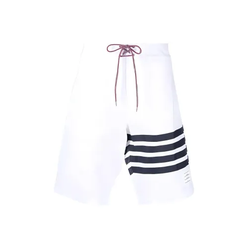 THOM BROWNE Белые Мужские Повседневные Шорты
