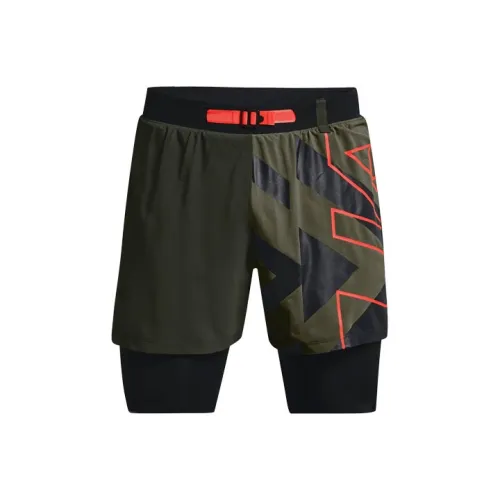 Under Armour Anywhere Барокко Зеленый Мужские Повседневные Шорты