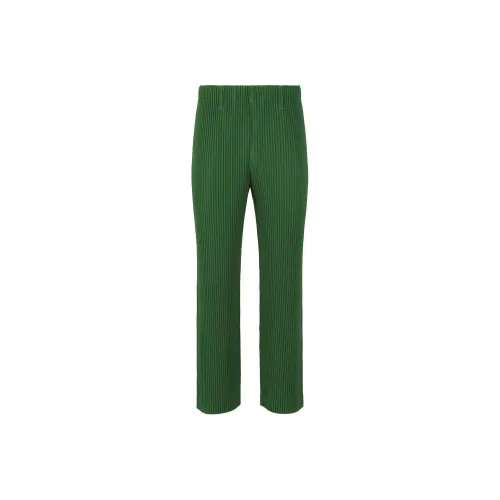 Homme Plissé Issey Miyake FW24 Костюм Брюки Мужской Морская трава Рейтинг