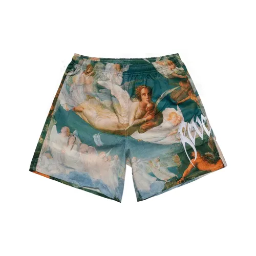 Revenge FW21 Loose Fit Shorts Unisex Green