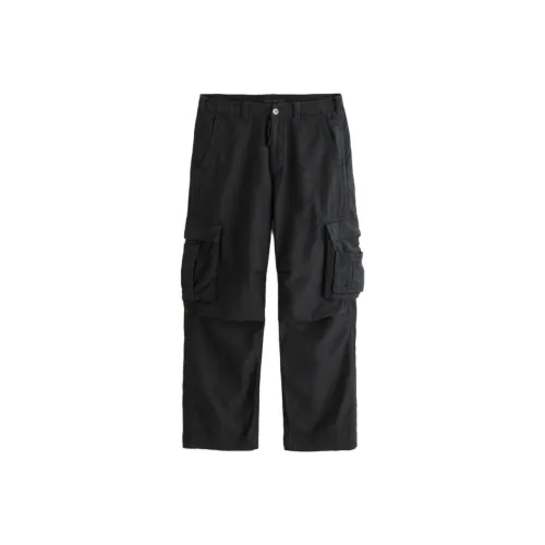 Abercrombie＆Fitch Карго Брюки Мужские Черные