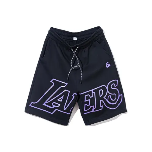 JACK JONES· Джек JONES X NBA Co Бренд Повседневные шорты Унисекс