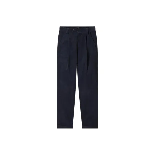 A.P.C. Joint Paragraph SS25 Повседневные брюки Мужские Midnight Blue