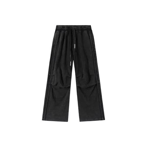 XINYINSU 24FW Повседневные брюки Унисекс Черный