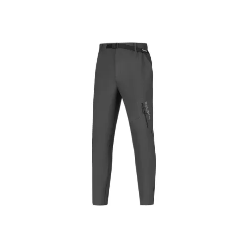 Skechers Mountain and Wild Outdoor Series Повседневные брюки Мужские Угольный Темно-серый