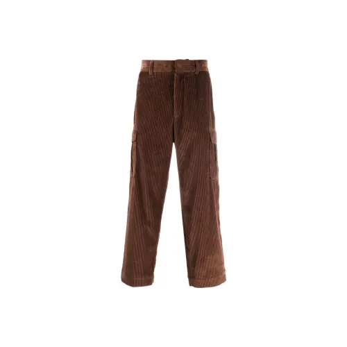 KENZO Brown Men's Casual Pants KENZO Коричневые Мужские Повседневные Штаны