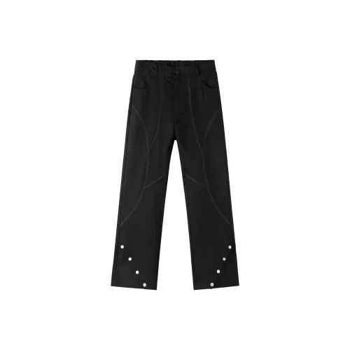 PILOTDRAGON P D 24FW Повседневные брюки Унисекс Черный