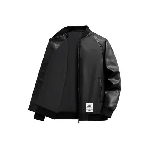 LISENPOK Унисекс Кожаные Куртки