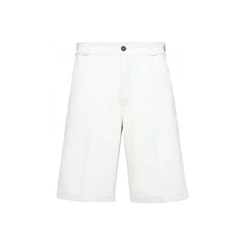PRADA Белые Мужские Джинсовые Шорты