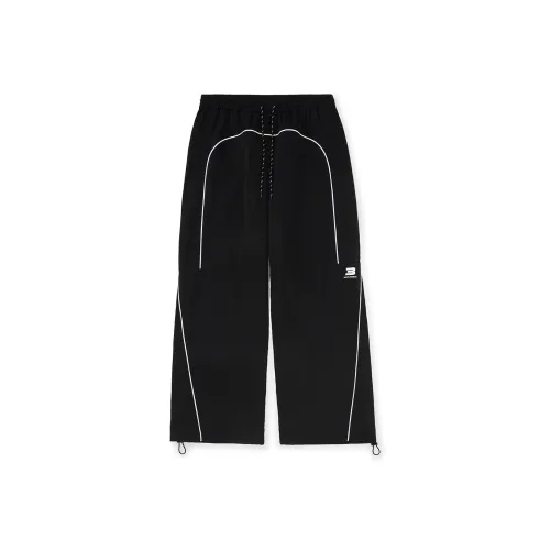 RASS 3rd Anniversary Collection Черные Унисекс Повседневные Брюки