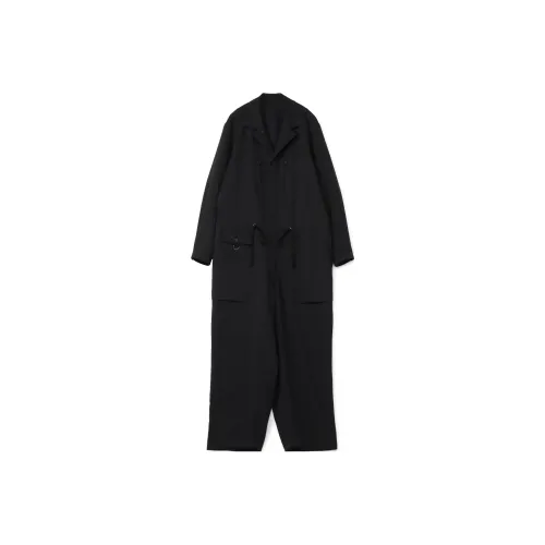 Yohji Yamamoto Черные Мужские Комбинезоны