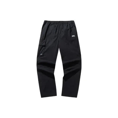 Anta Life Collection Черные Мужские Повседневные Штаны